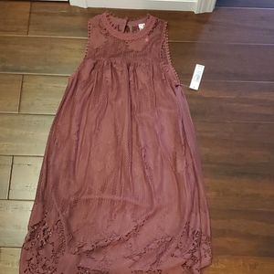 No Boundaries Lace swing dress, nwt